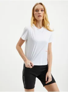 Bavlnené tričko Calvin Klein Jeans biela farba #4997332