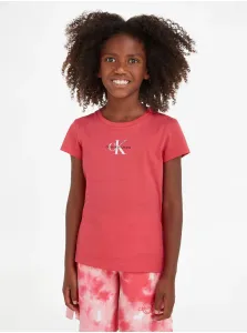 Calvin Klein Jeans Tričko detské Ružová