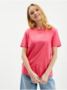 Ružové dámske tričko Calvin Klein Jeans #5066917