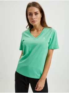 Svetlo zelené dámske tričko Calvin Klein Jeans #6263216