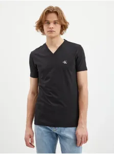 Čierne pánske tričko Calvin Klein Jeans #5586663