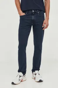 Rifle Calvin Klein Jeans pánske, tmavomodrá farba