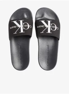 Papuče, žabky pre ženy Calvin Klein Jeans - čierna #4637007