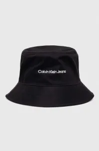Bavlnený klobúk Calvin Klein Jeans čierna farba, bavlnený #8742440