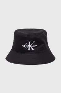 Bavlnený klobúk Calvin Klein Jeans čierna farba, bavlnený #8742431