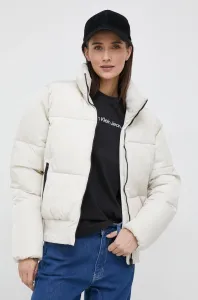 Bunda Calvin Klein Jeans dámska, béžová farba, zimná, #7398430