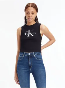 Top Calvin Klein Jeans dámsky, čierna farba #6067792