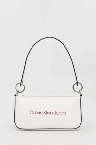 Kabelka Calvin Klein Jeans biela farba #8739133