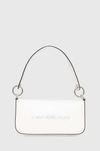 Kabelka Calvin Klein Jeans biela farba #8991494