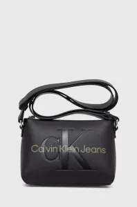 Kabelka Calvin Klein Jeans čierna farba #8991496