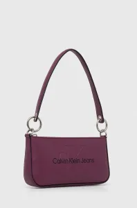 Kabelka Calvin Klein Jeans fialová farba #8739132