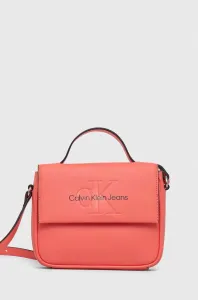 Kabelka Calvin Klein Jeans ružová farba #8739140