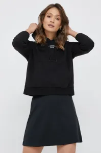 Mikina Calvin Klein Jeans dámska, čierna farba, jednofarebná #7414021