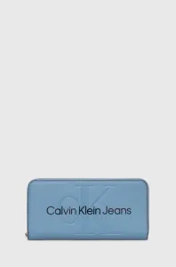 Peňaženka Calvin Klein Jeans dámsky, čierna farba #8921106