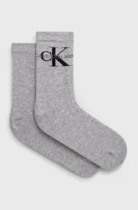 Ponožky Calvin Klein Jeans dámske, šedá farba #180197