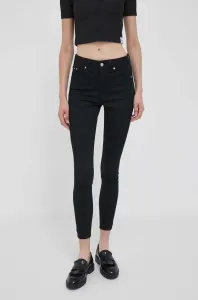 Rifle Calvin Klein Jeans dámske, čierna farba #8949493
