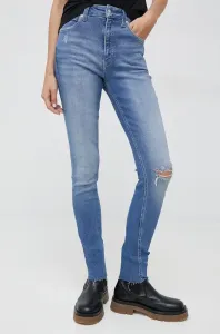 Rifle Calvin Klein Jeans Rise dámske, vysoký pás #7566434