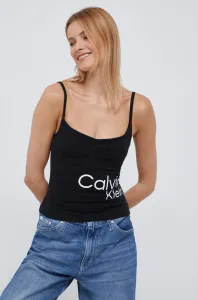 Top Calvin Klein Jeans dámsky, čierna farba, #247211