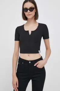 Top Calvin Klein Jeans dámsky, čierna farba #8752781