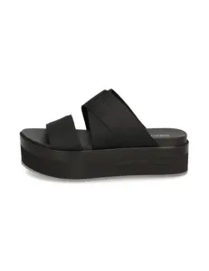 CALVIN KLEIN JEANS FLATFORM SANDAL WEBBING IN