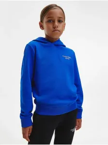 Calvin Klein Jeans Mikina detská Modrá