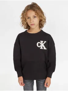 Čierny chlapčenský sveter Calvin Klein Jeans #7142781