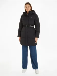 Bunda Calvin Klein Jeans dámska, čierna farba, zimná #8762294