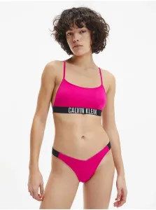 Calvin Klein Underwear Tmavoružový dámsky spodný diel plaviek Calvin Klein