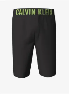 Black Men's Calvin Klein Underwear Sleep Shorts - Men's