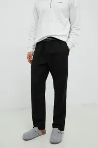 Pyžamové nohavice Calvin Klein Underwear pánske, čierna farba, vzorovaná #8137758