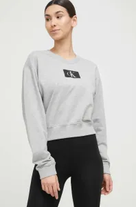 Bavlnená mikina Calvin Klein Underwear šedá farba #7530330