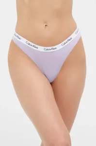 Calvin Klein CAROUSEL - 3 PACK Dámske tangá, mix, veľkosť