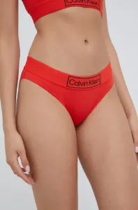 Nohavičky Calvin Klein Underwear červená farba,