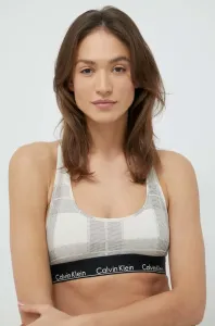 Podprsenka Calvin Klein Underwear béžová farba, vzorovaný #4251193