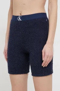 Pyžamové šortky Calvin Klein Underwear dámske, tmavomodrá farba #8478253