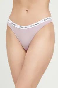 Tangá Calvin Klein Underwear fialová farba #7987538