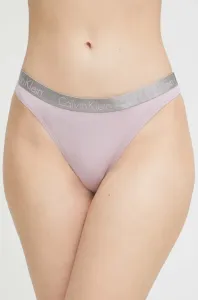 Tangá Calvin Klein Underwear fialová farba #8038621