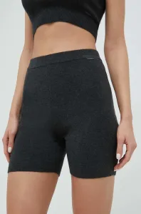 Vlnené šortky Calvin Klein Underwear šedá farba #8701176