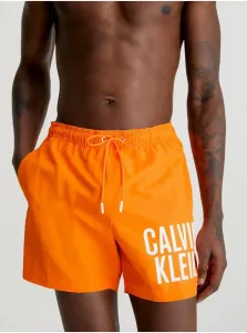 Plavky pre mužov Calvin Klein Underwear - oranžová #4882821
