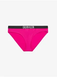 Tmavoružový dámsky spodný diel plaviek Calvin Klein Underwear #631129