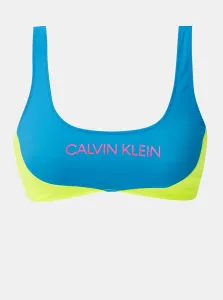 Žlto-modrý horný diel plaviek Calvin Klein Underwear