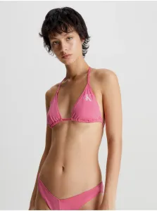 Calvin Klein MONOGRAM-TRIANGLE-RP Dámske dvojdielne plavky, ružová, veľkosť XS