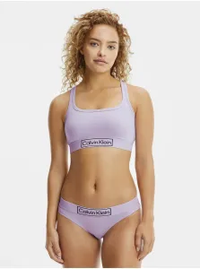 Svetlofialová podprsenka Calvin Klein Underwear