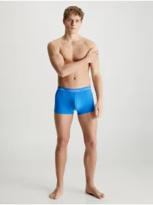 Boxerky pre mužov Calvin Klein Underwear - modrá, svetlosivá, biela