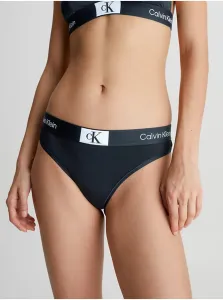 Čierne dámske tangá Calvin Klein Underwear