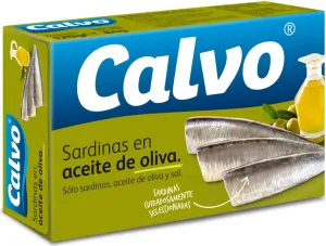 CALVO Sardinky v olivovom oleji 120 g