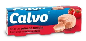 CALVO Tuniak v paradajkovej omáčke 3 x 80 g