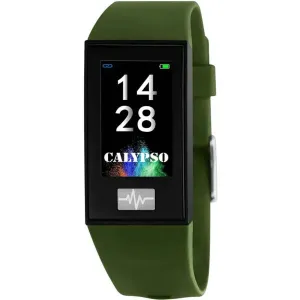 CALYPSO SMARTIME Fitness náramok, zelená, veľkosť os #436982