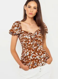 Brown floral blouse CAMAIEU - Ladies #675257