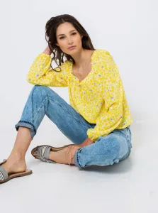 Yellow patterned blouse CAMAIEU - Women #676537